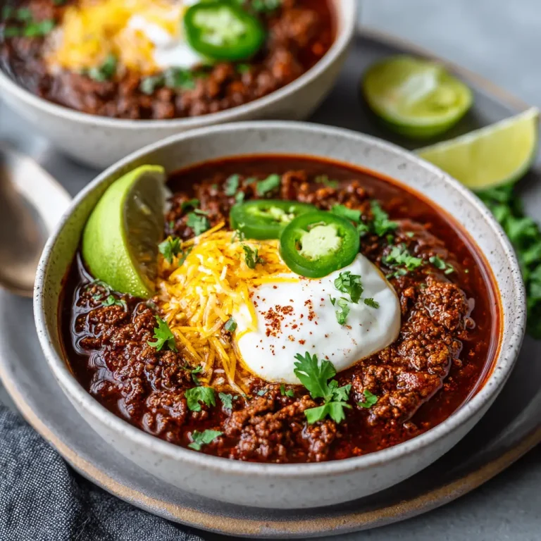 Keto Chili Recipe | Low Carb, Hearty, and Flavor Packed Comfort Meal