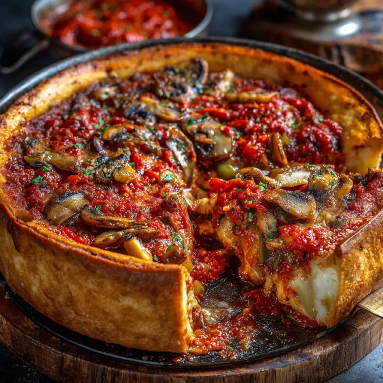Deep Dish Pizza Recipe: How to Make Authentic Chicago Style Deep Dish Pizza at Home