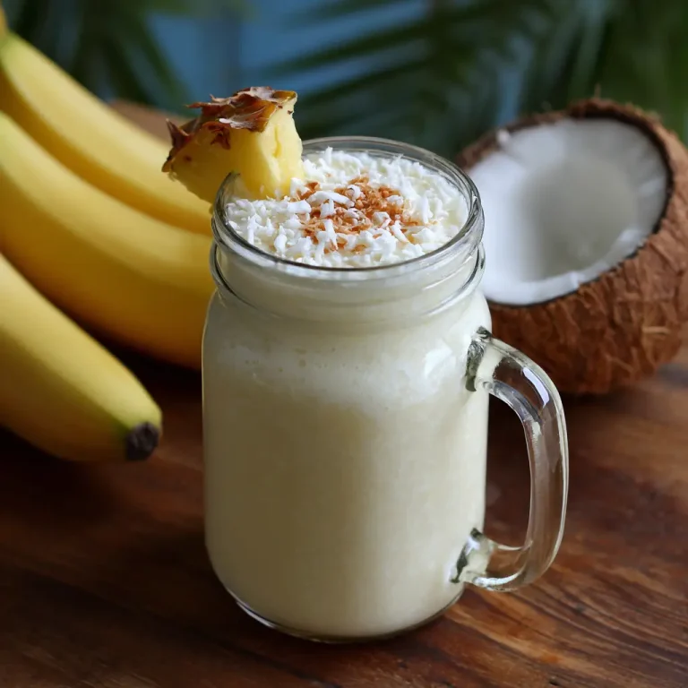 Pina Colada Smoothie Recipe | Easy Tropical Smoothie for Refreshing Taste