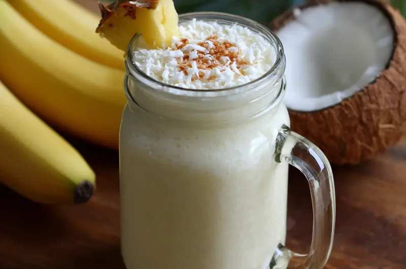Pina Colada Smoothie Recipe | Easy Tropical Smoothie for Refreshing Taste