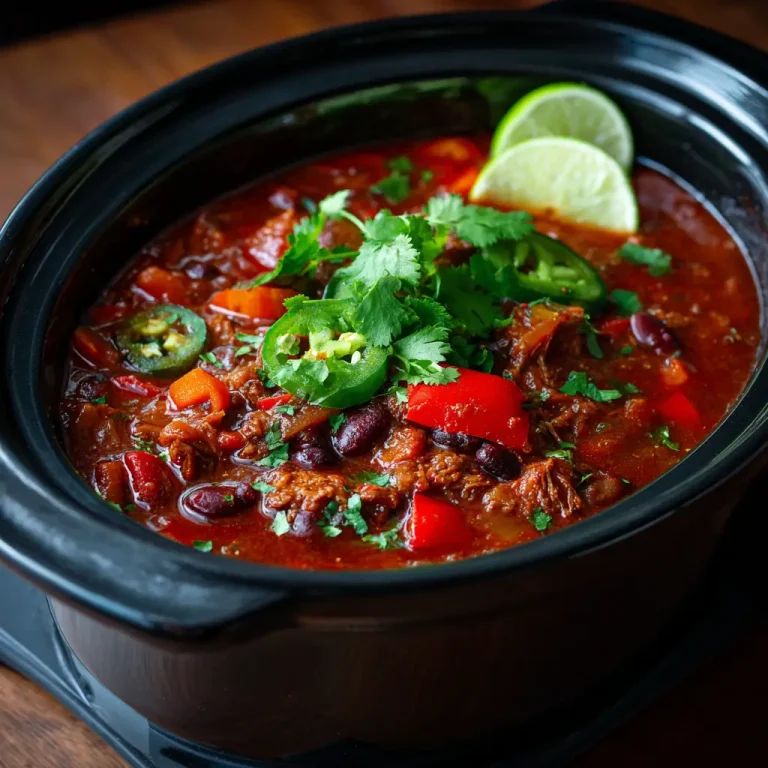 Chili Recipe Crockpot: Easy Slow Cooker Chili for Hearty Comfort Meals