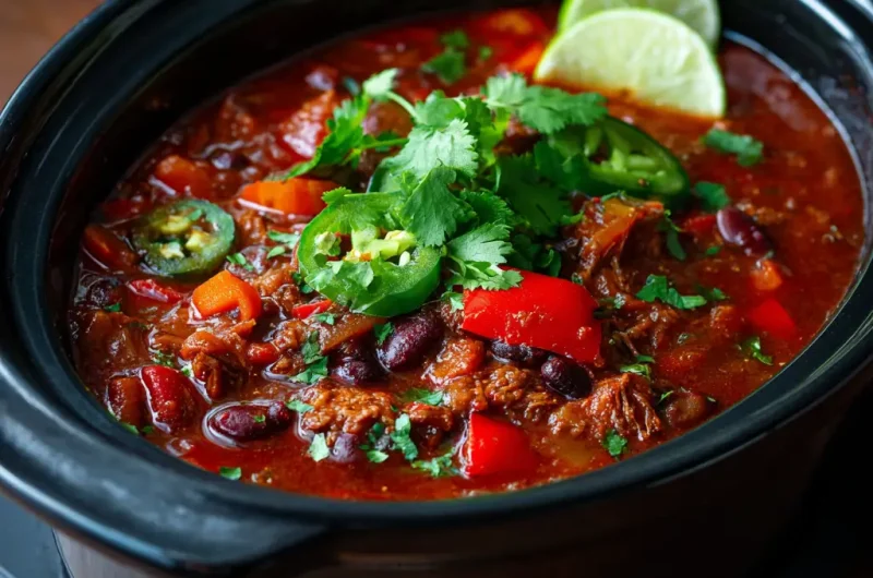 Chili Recipe Crockpot: Easy Slow Cooker Chili for Hearty Comfort Meals