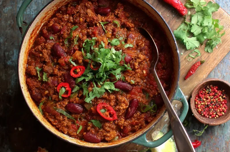 Chilli Recipe – Easy, Hearty and Flavor-Packed One-Pot Meal