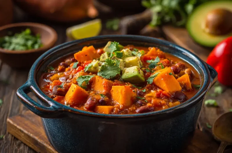 Sweet Potato Chili Recipe | Hearty, Healthy, and Flavorful Comfort Meal