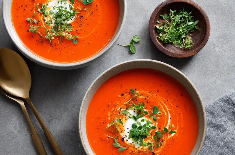 Tomato Soup Recipe: Easy, Creamy, and Delicious Homemade Tomato Soup