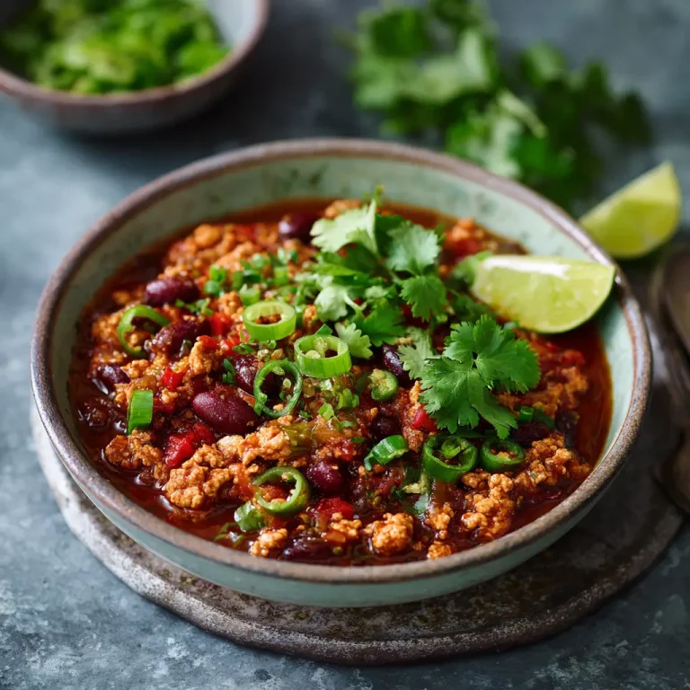Turkey Chili Recipe: Healthy, Hearty, and Easy to Make at Home