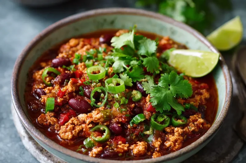 Turkey Chili Recipe: Healthy, Hearty, and Easy to Make at Home