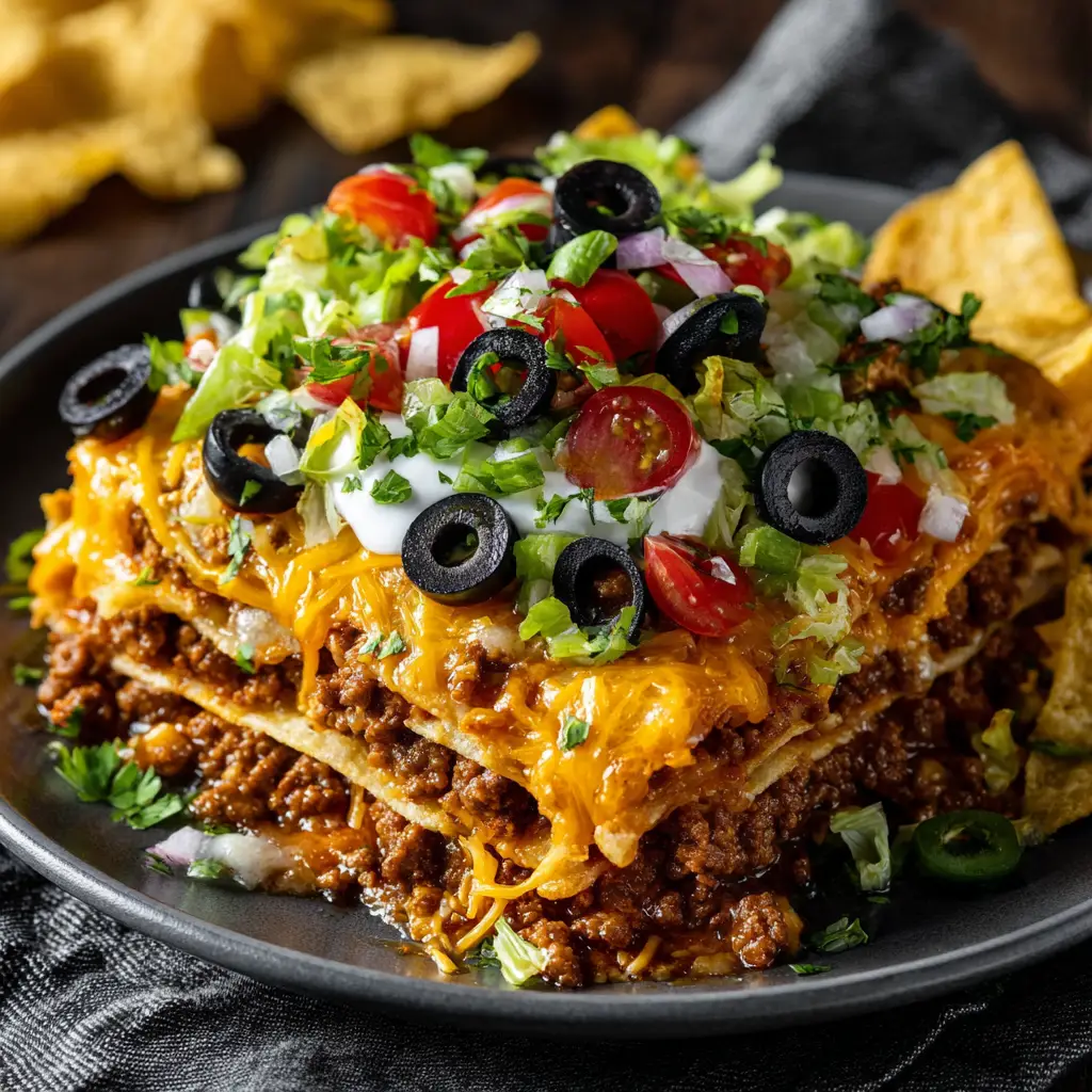 Walking Taco Casserole