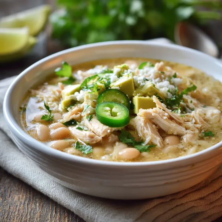 White Chicken Chili Recipe | Creamy, Hearty, and Easy to Make