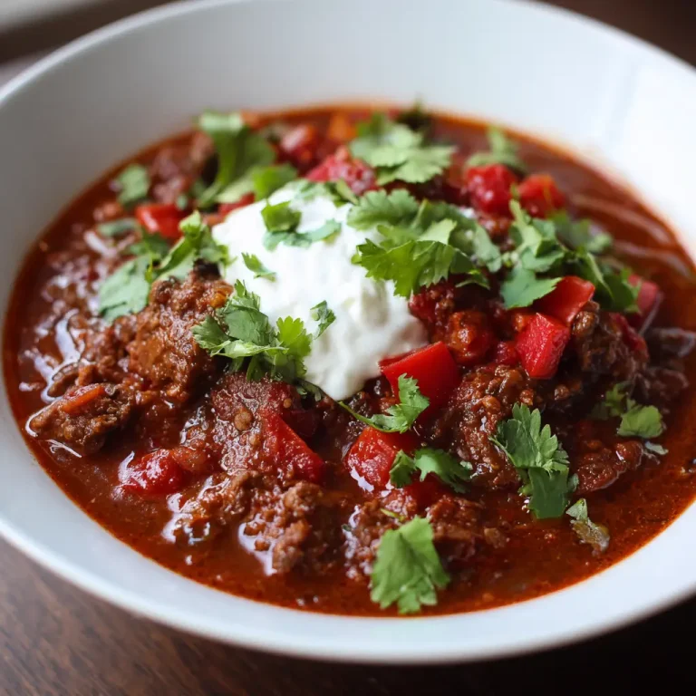 Beef Chili Recipe: Easy, Hearty, and Flavorful Homemade Chili