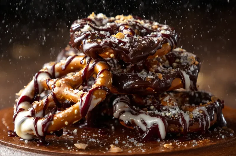 Chocolate Covered Pretzels Recipe | Easy Homemade Sweet and Salty Treat