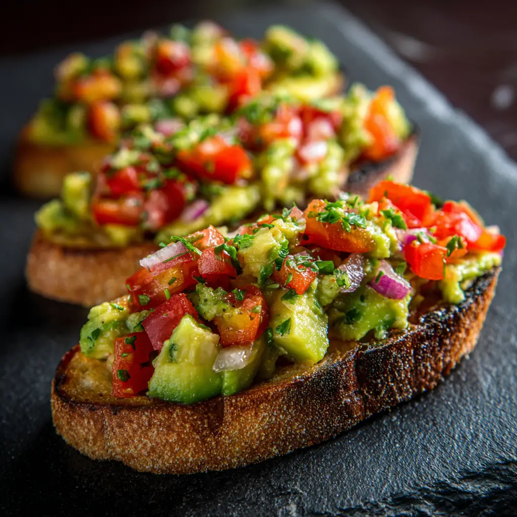 Avocado Bruschetta 