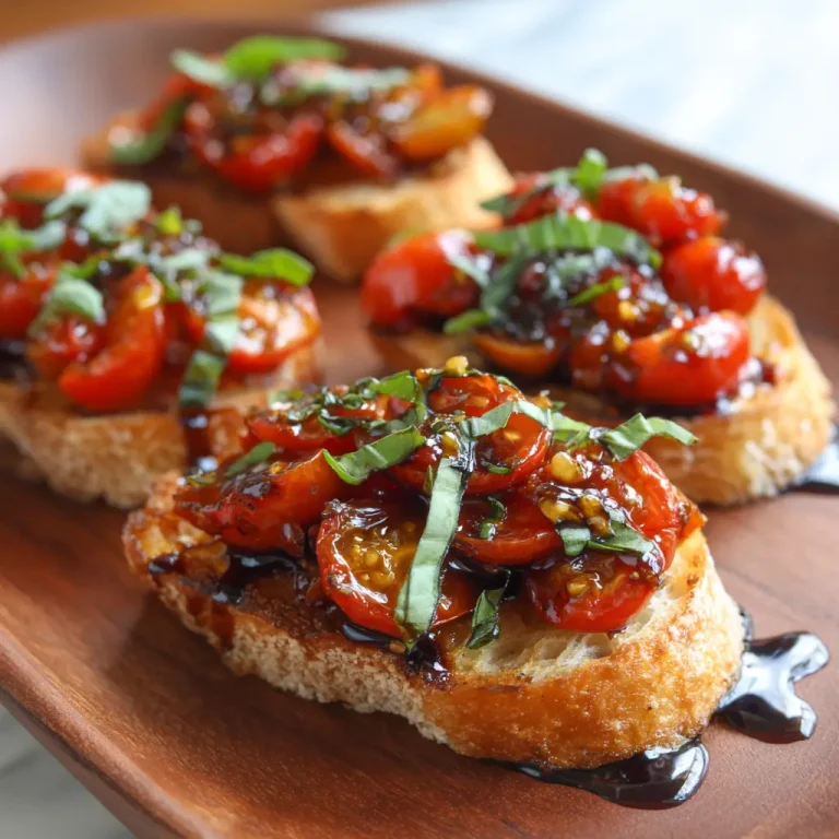 Balsamic Tomato Bruschetta Recipe | Easy Italian Appetizer