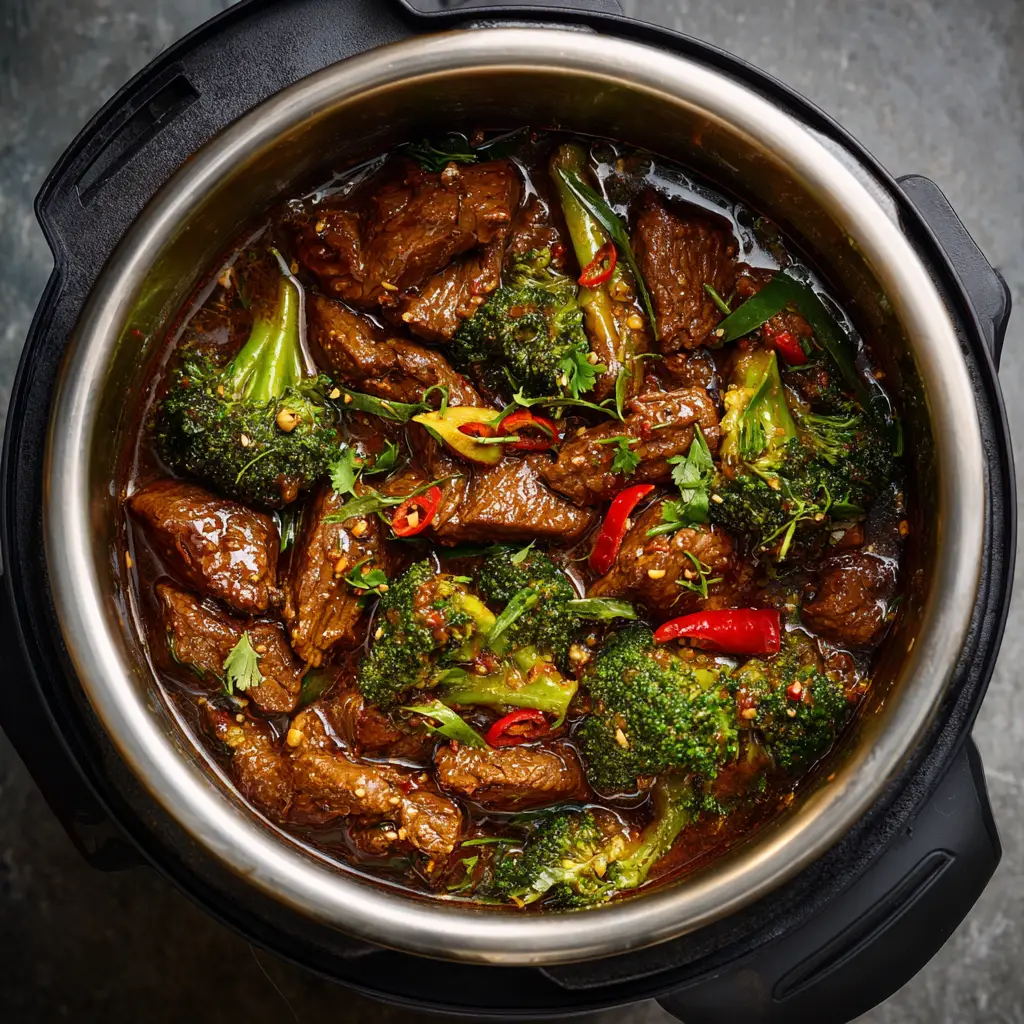 Beef and Broccoli Instant Pot