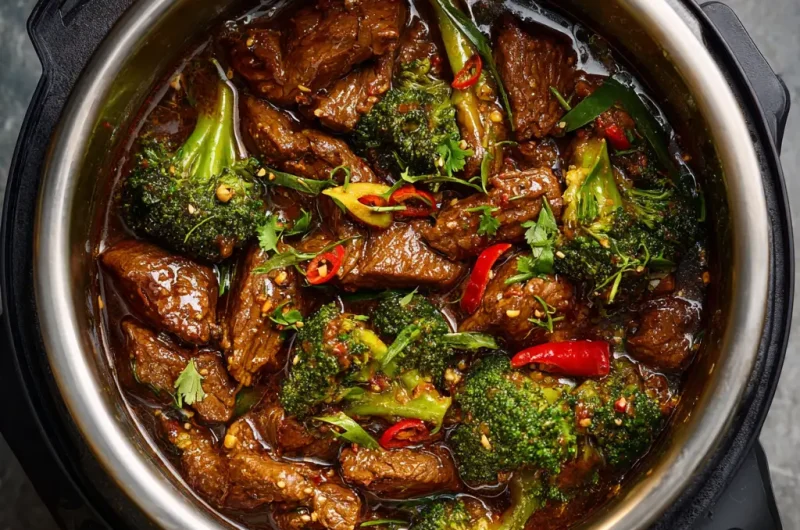 Beef and Broccoli Instant Pot Recipe | Quick, Easy & Flavorful Dinner