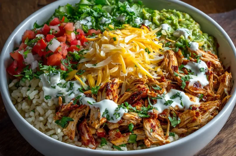 Chicken Burrito Bowl Recipe | Easy Homemade Burrito Bowl Ideas