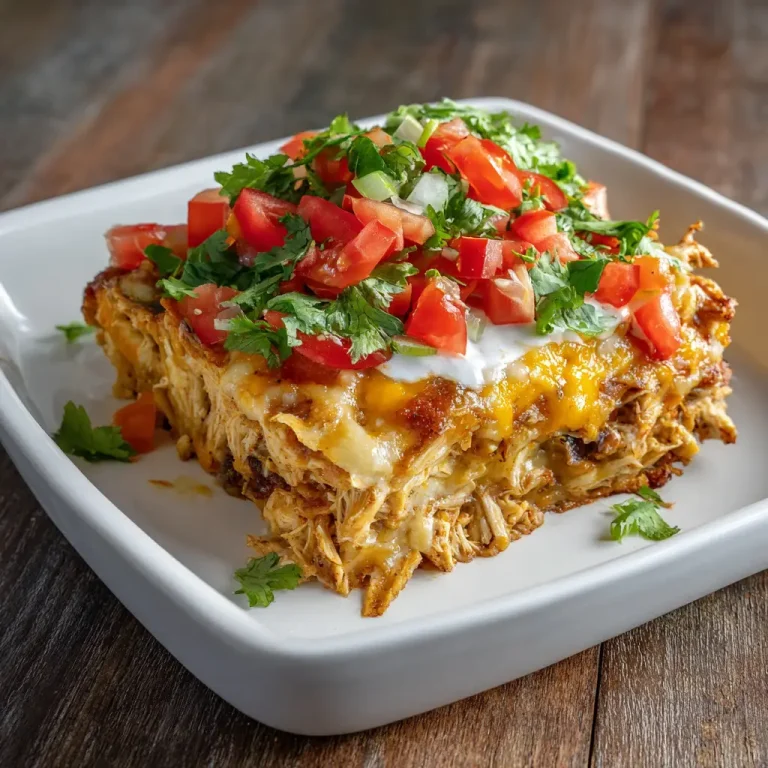 Chicken Burrito Casserole Recipe | Easy, Cheesy, and Delicious Dinner