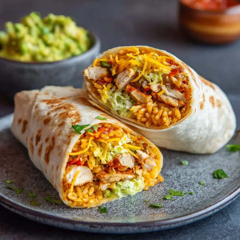 Chicken Burrito Recipe | Easy, Delicious, and Homemade