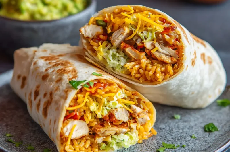 Chicken Burrito Recipe | Easy, Delicious, and Homemade