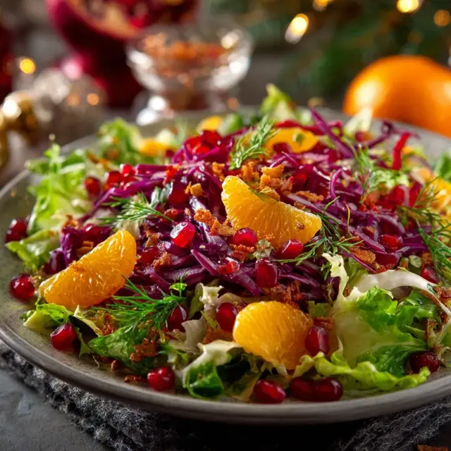 Christmas Salad Recipe: Fresh, Festive, and Delicious Holiday Salad