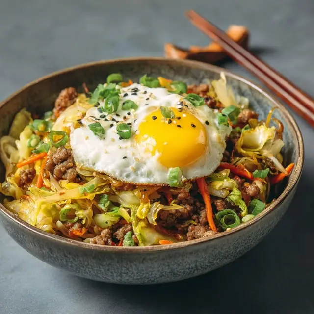 Easy Egg Roll in a Bowl