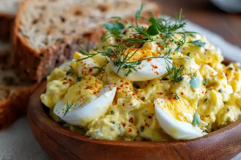 Egg Salad Recipe | Easy, Creamy, and Delicious Homemade Egg Salad
