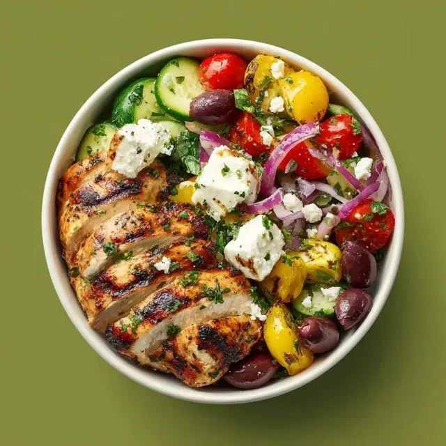 Greek Chicken Bowls