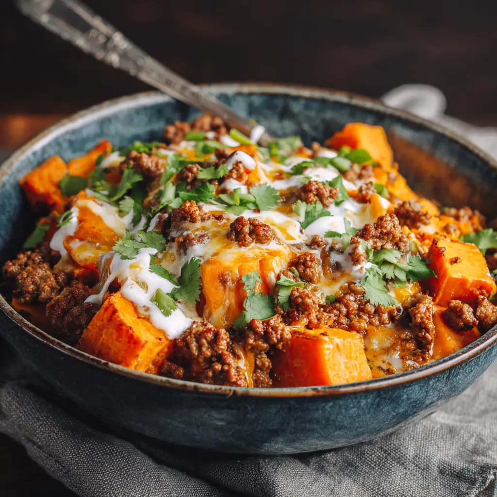 Ground Beef and Sweet Potato Recipes
