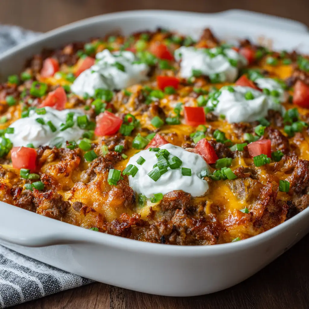 Hobo Casserole Ground Beef