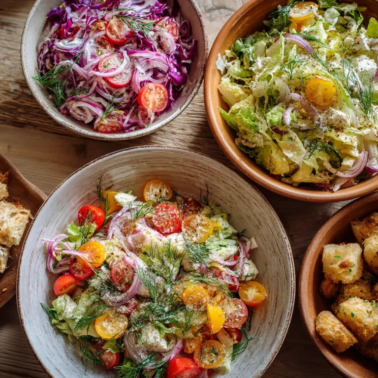 Homemade Salads Recipe Guide | Fresh, Healthy, and Easy to Make