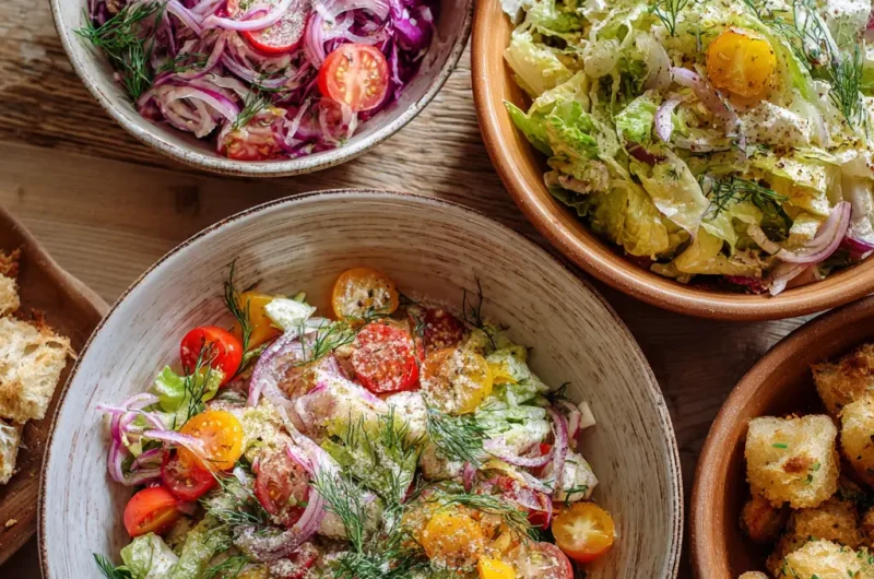 Homemade Salads Recipe Guide | Fresh, Healthy, and Easy to Make