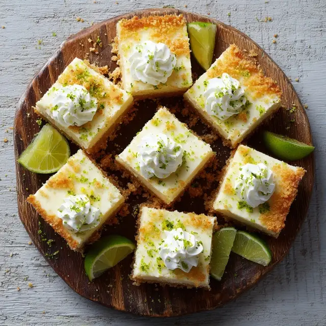 Key Lime Pie Bars
