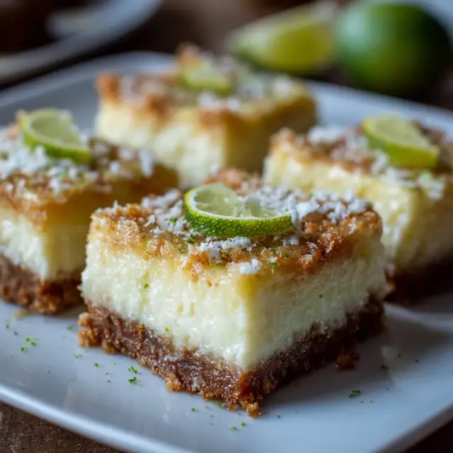 Key Lime Pie Bars