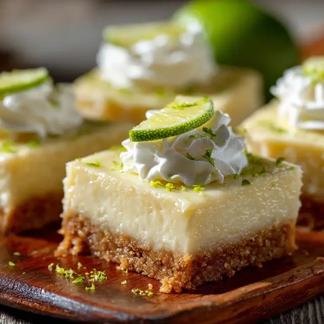 Key Lime Pie Bars Recipe: Tangy, Creamy, and Easy to Make