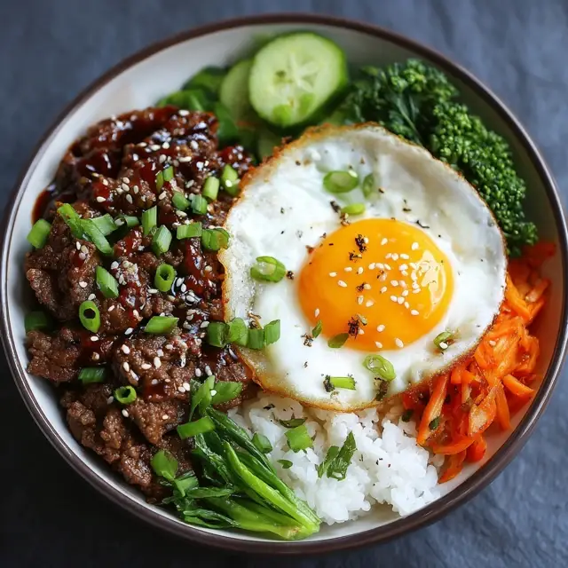 Korean Beef Bowl 