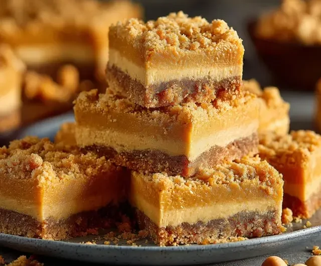 Homemade Lunch Lady Peanut Butter Bars Recipe Easy and Chewy