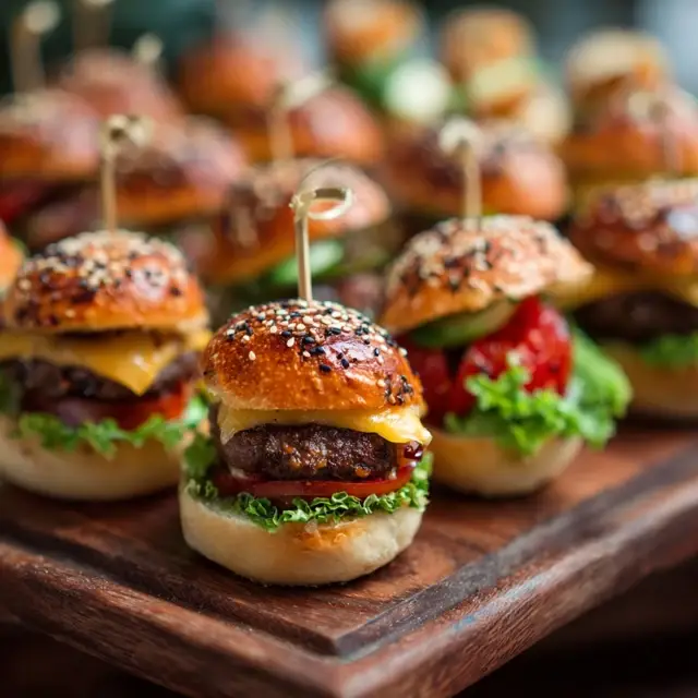 Mini Burger Appetizer