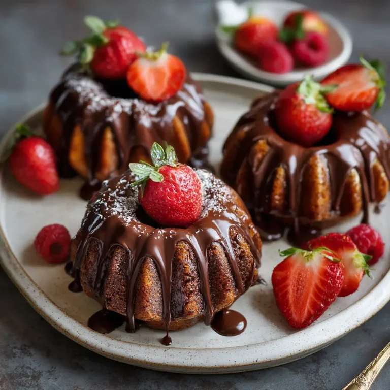 Mini bundt cake chocolate recipe for rich and easy homemade desserts