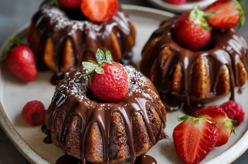 Mini bundt cake chocolate recipe for rich and easy homemade desserts