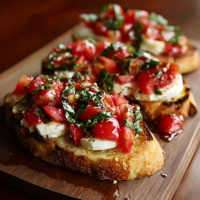 Mozzarella Bruschetta