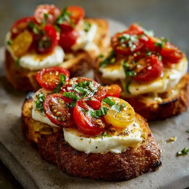 Mozzarella Bruschetta