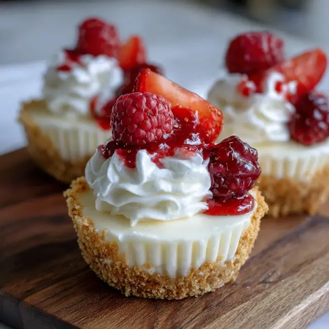 No Bake Cheesecake Cups