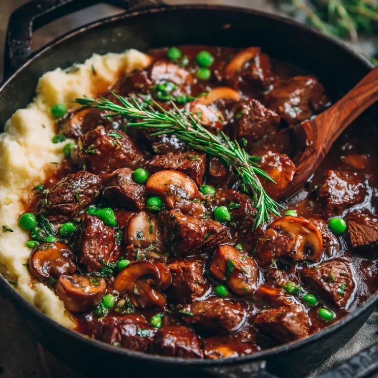 No Peek Beef Tips Recipe – Tender Oven-Baked Beef in Rich Savory Gravy