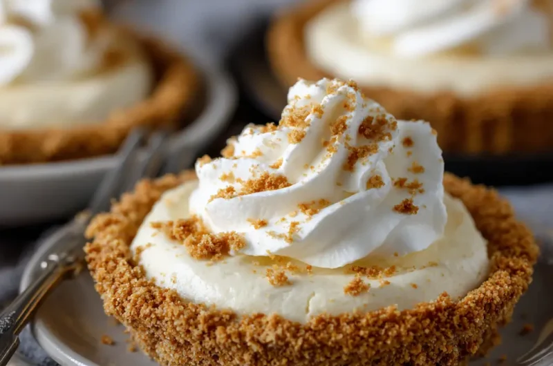 No bake pies with graham cracker crust easy creamy dessert idea