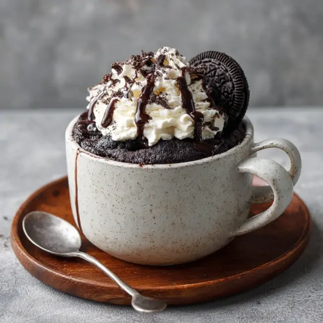 Easy Oreo Mug Cake Recipe Ready in Minutes