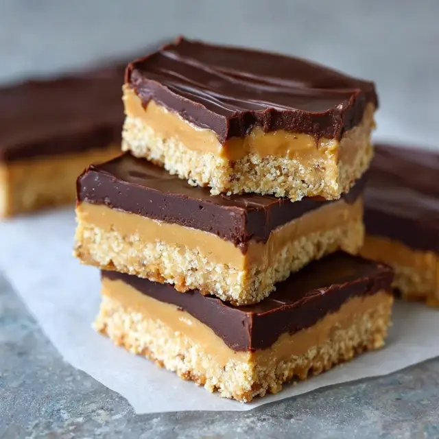  Peanut Butter Bars No Bake