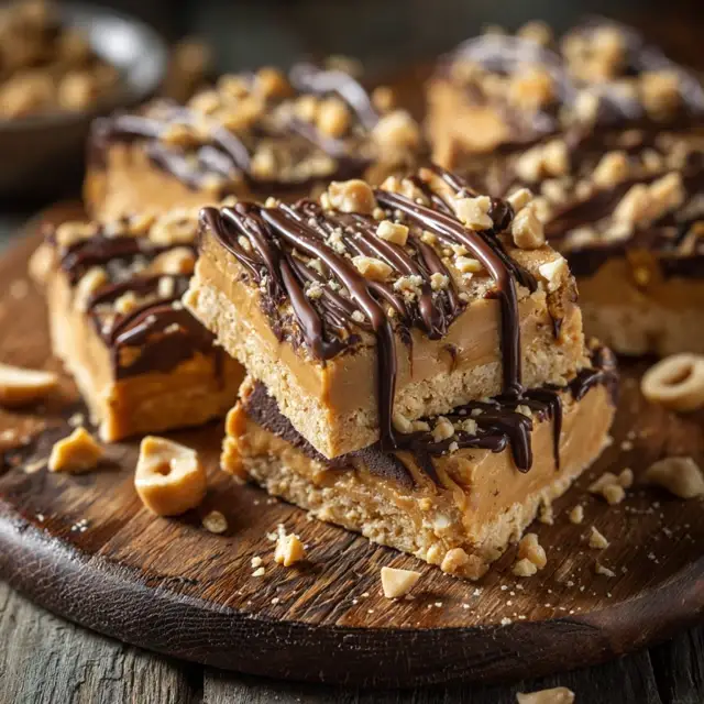  Peanut Butter Bars No Bake