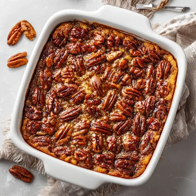 Pecan Pie Dump Cake Recipe