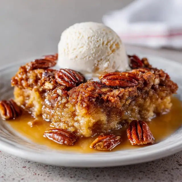 Pecan Pie Dump Cake Recipe
