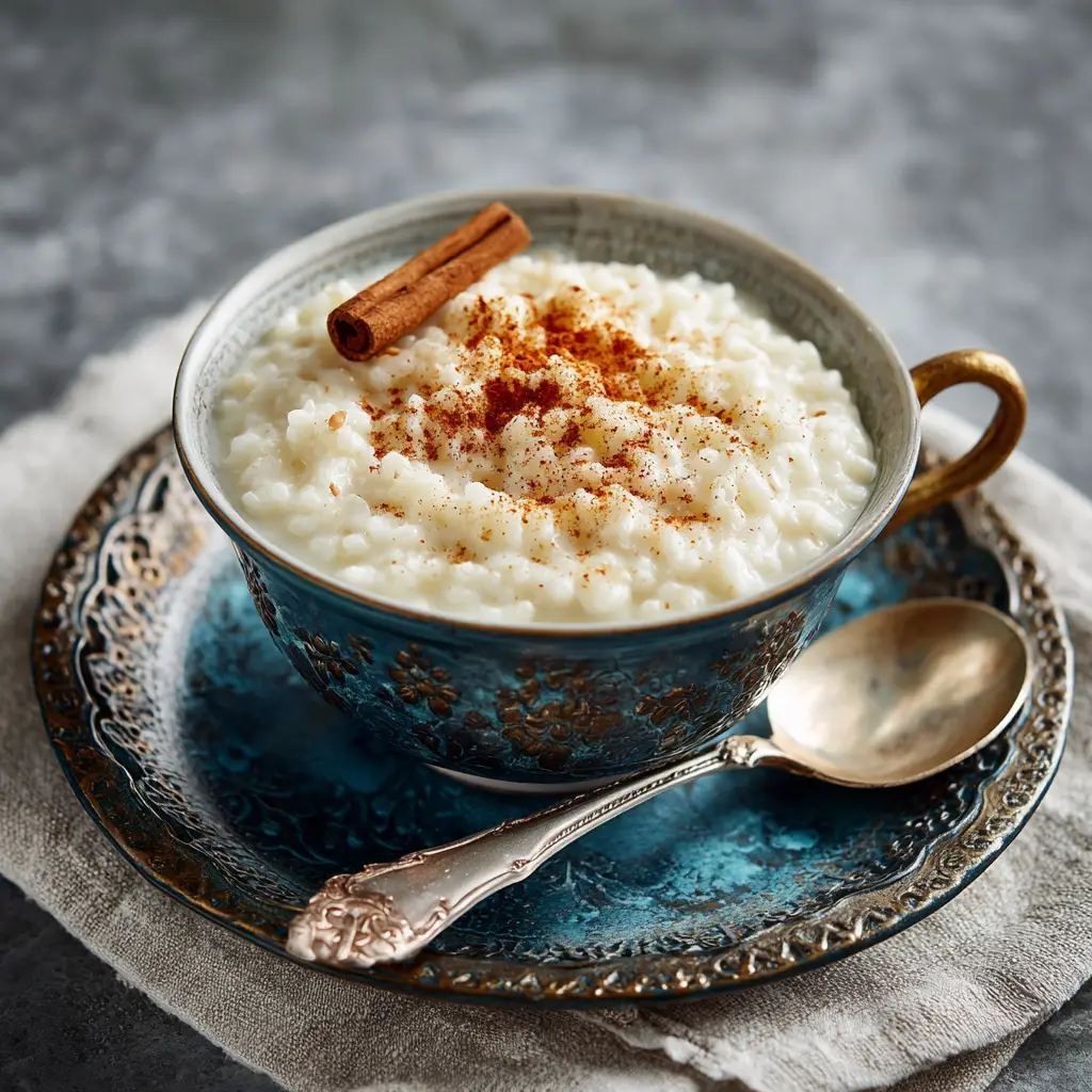 Rice Pudding with Cooked Rice